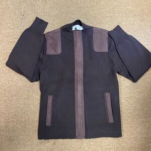 Liz Claiborne Brown Sweater Jacket